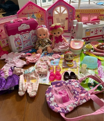 メルちゃんセット☆おままごと (k♡ママ) 塚田のおもちゃ《ままごと