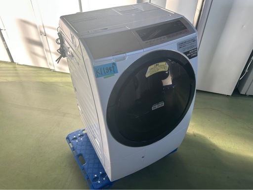ドラム式洗濯機 11kg 日立 BD-SV110CL 2019年製 (アシスト福岡センター
