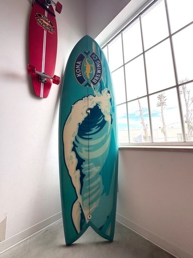 KAHUNA‘S KLASSICS モニュメント　サーフボード KONA サーフボード 183cm 正規購入店舗ディスプレイ使用 (silly) 篠路