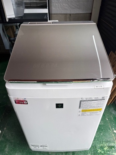 乾燥機能付き・2021年製高年式モデル！SHARP 11kg/6kg 大型洗濯乾燥機