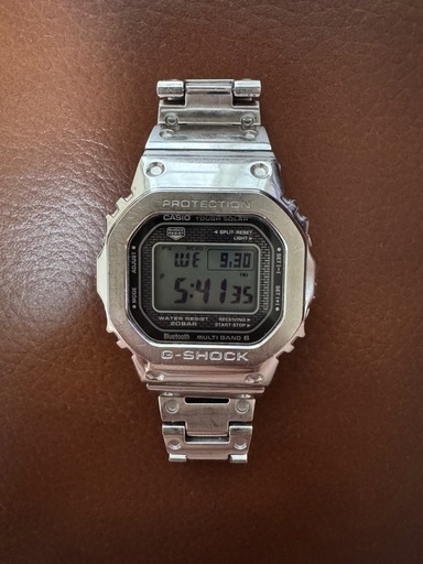 CASIO G-SHOCK GMW-B5000 フルメタル シルバー (あやか) 千鳥の