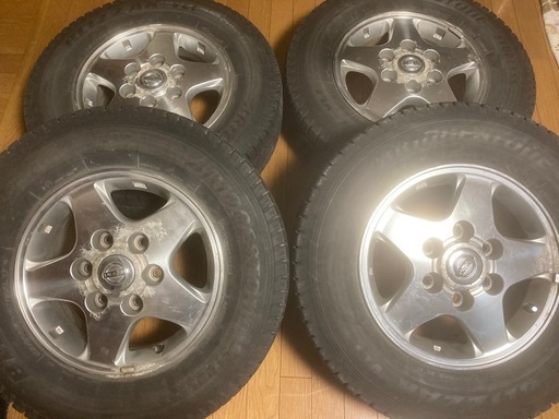 日産NV350 キャラバン純正 15インチ 5.5J +45 139.7/6H (ウチウミ