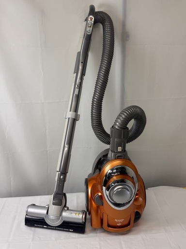 動作確認済】SHARP サイクロン掃除機 EC-AX100 オレンジ 2009年製 (ご