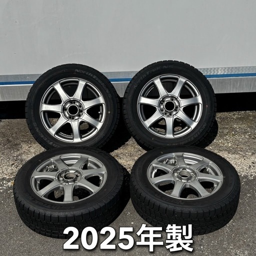 2025年製】North Trek N5 スタッドレスタイヤ 15インチ ホイール 4本