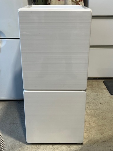 冷凍冷蔵庫110L2ドア右開きユーイングスターリングホワイト