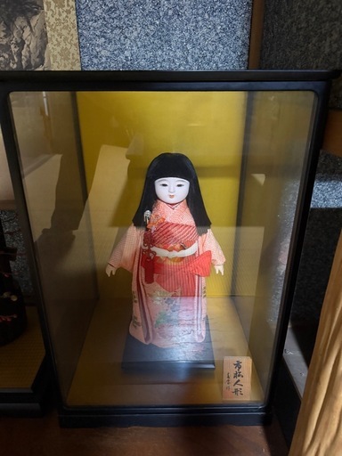 市松人形（ガラスケース入り） (su) 石見のその他の中古あげます・譲り
