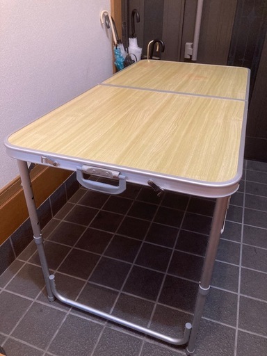 アルミフォールディングテーブル120cm (tomi) 摂津のその他の中古