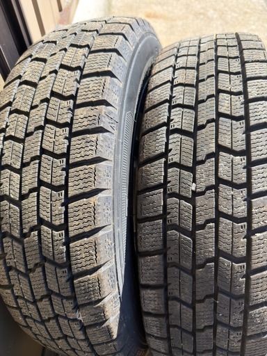 スタッドレス　アルミ４本155/65R14 ゴム良好　溝良好　東京都引取限定 値下げしました！！【引き取り限定】155/65R14 スタッドレス＆アルミ