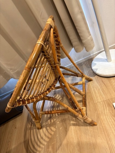 ラタンチェア ミニチェア 籐家具 AS KNOW AS plus (ゆう) 京急川崎の