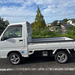 ☆スバル　サンバートラック　TT1　車検9年3月　即乗り可　社外アルミ付き　まずまず美車♪ 軽トラの画像