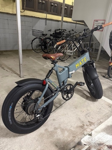 初期型】MATE X ジェットグレーVEE TIREカスタムMATE.BIKE (カリファ