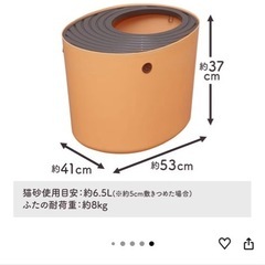 アイリスオーヤマ猫用トイレの画像