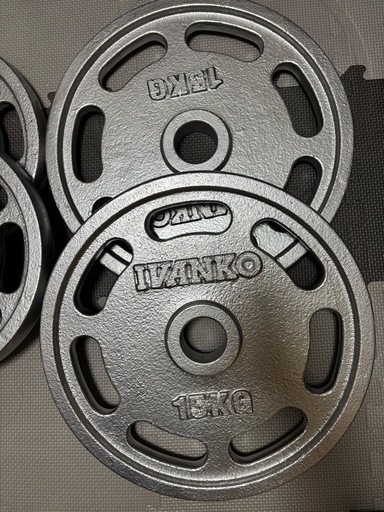 IVANKO(イヴァンコ) 50mm 計90kgウェイトプレート バーベルプレート