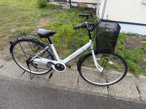 自転車(中古) 自転車27インチ (タカ) 仙北町の電動アシスト自転車の中古あげます