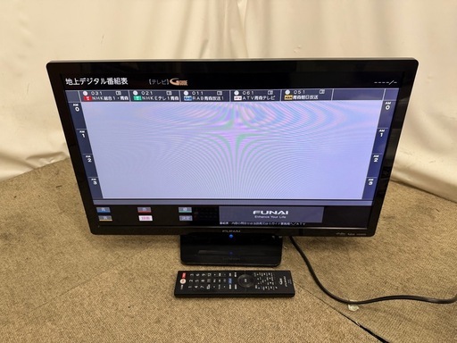 フナイ 24V型 地上・BS・110度CSデジタル ハイビジョン液晶テレビ FL
