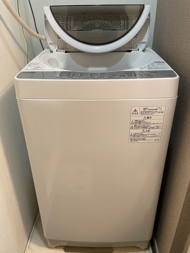 10/12PM引取希望】TOSHIBA 洗濯機7 キロ、冷蔵庫153L 東芝 (zono) 旦過
