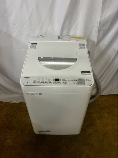 カード決済可！【3ヶ月保証/分解洗浄済み】SHARP 洗濯機 ES-TX6G-S