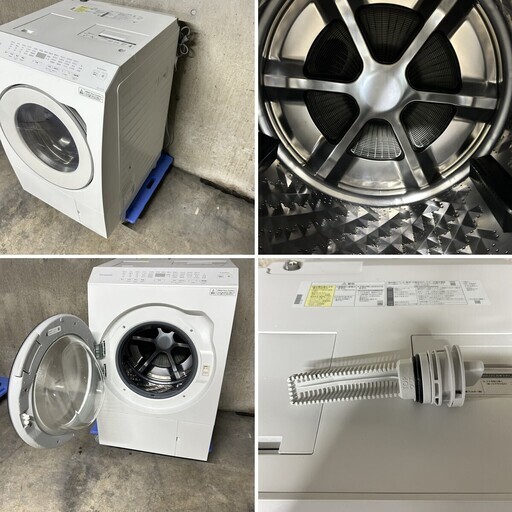 1253 👇即日お届け👇パナソニック ドラム式洗濯機 11キロ 乾燥6キロ 左