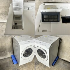 1253【立川市 配送・設置無料】パナソニック ドラム式洗濯機 11kg 乾燥6kg NA-LX113BL 110,000円／ご家族の買い替えに　3ヶ月保証・型番まで明記の画像