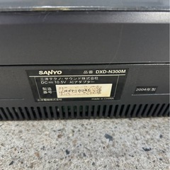 SANYO　CDステレオシステム「DXD-N300Mの画像