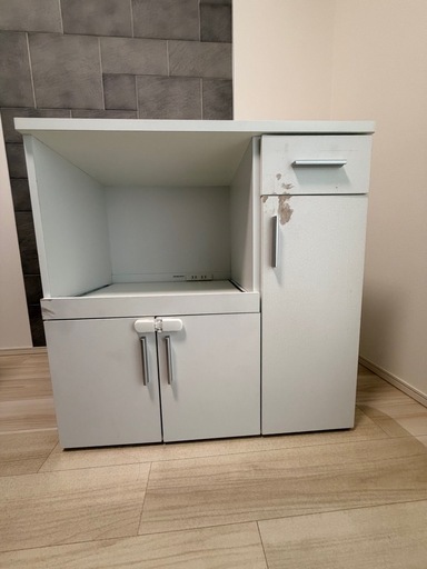 キッチンラック キッチンカウンター 棚 (もちお) 花園の収納家具《食器