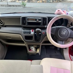 🌟N ONE  グレード(G.L パッケージ) 🌟 Bluetooth カーナビ by🌟2年車検付き🌟 スタ ッドレスタイヤ付 冬そのまま乗れます。🌟走行距離68000KM 🌟車検10年9月までそのまま乗って帰ります。  の画像