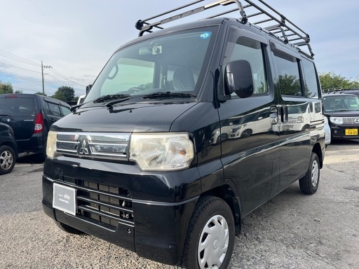 支払総額13.8万円】仕事集中出来る仕様！ミニキャブバン5速MT車検令和9