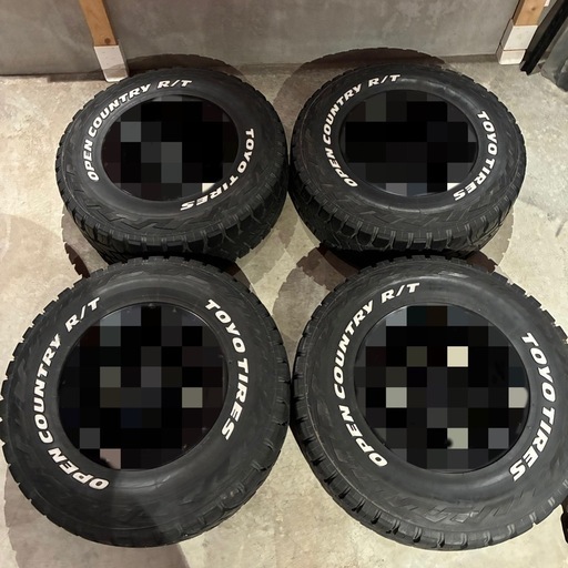 TOYO TIRES OPEN COUNTRY R/T×4本セット (TK) 札幌のタイヤ、ホイール