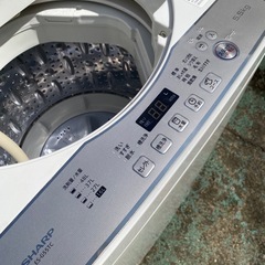 シャープ　2018年製　洗濯機
の画像