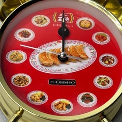 餃子の王将 オリジナル置時計2個の出品ですの画像