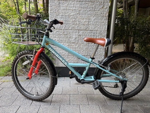 22型 子供用自転車 ユニバイクス (外装6段変速) ライトブルー (jun