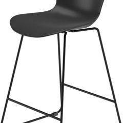 【北欧モダン】BoConcept カウンターチェア＆ブラックテーブル 2点セットの画像