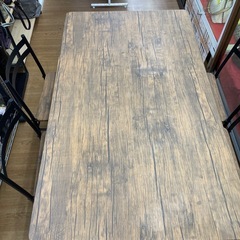 ☆ドリーム荒牧店☆ジモティー割引有☆【クリーニング済み】ダイニング5点セット/現状販売の画像