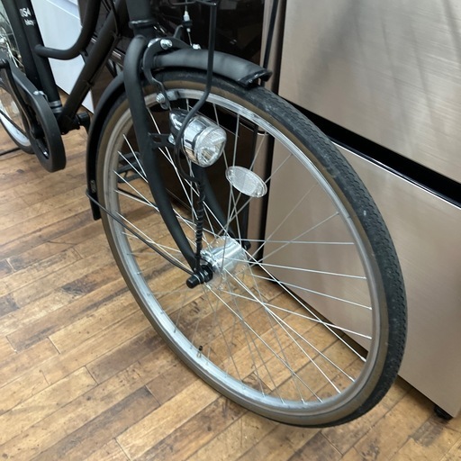 自転車 ママチャリ ブラック 鍵付き26インチ (錬金堂 宇都宮店) 宇都宮