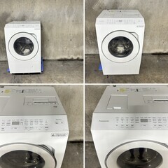 1253 👇保証期間付き👇パナソニック ドラム式洗濯機 11キロ 乾燥6キロ 左開き 極美品 ⭐️送料設置運搬無料⭐️の画像