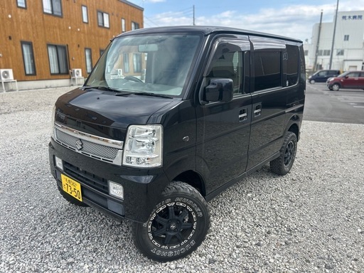 ⭐︎リフトUP・エブリィW・PZターボ・4WD・検取り立て！⭐︎ (yirk
