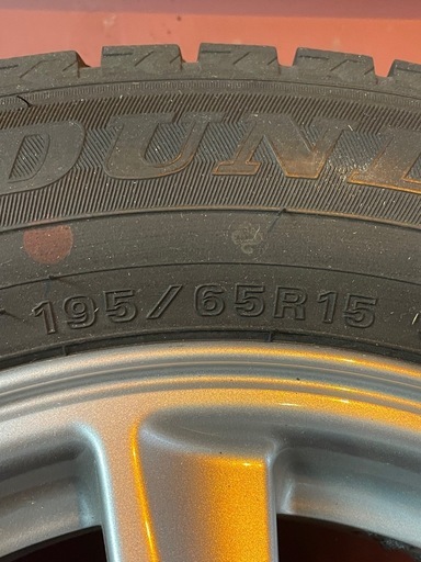 スバル195/65r15純正アルミスタッドレス4本セット (Marici) 宮内の