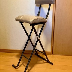 ニトリ　ハイチェア（折りたたみ椅子）