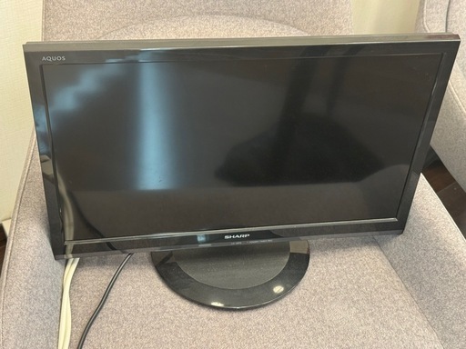 SHARP AQUOSの19インチ液晶テレビ (HIDEX) 岐阜のテレビの中古あげます