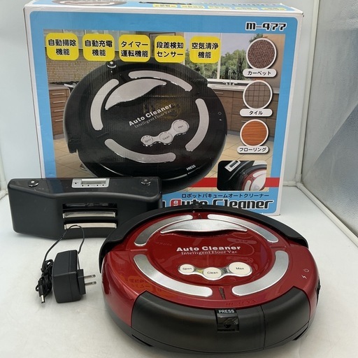 ロボット掃除機 Auto Cleaner M-477 簡易動作確認済 (株式会社
