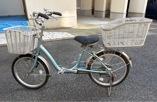 ブリヂストン 小径車カリシア 20インチ 自転車 水色 BAA (ブラウニー