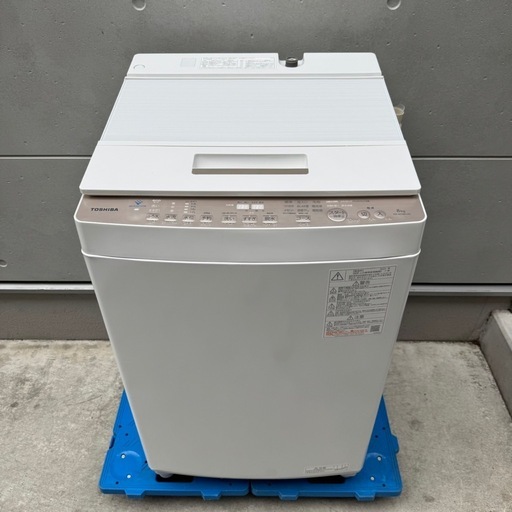 712⭐️分解洗浄済み☆東芝洗濯機8KG インバーター大型 (家電キング