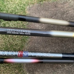 　シマノ、ダイワなど釣竿4本セットの画像