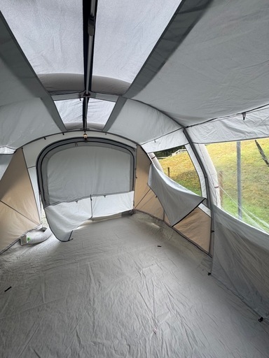 QUECHUA エアーテント 3ルーム AIR SECONDS 6.3 F&B (ひろひろ) 岸里
