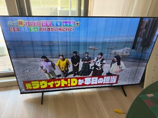テレビ65インチ(ジャンク) (そた) 梅島のテレビ《液晶テレビ》の中古