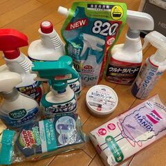 【引き取り限定】ビオレハンドソープなど大容量・洗剤・掃除用品などまとめてセット☆総額約7,500円相当の画像