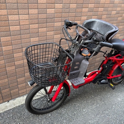 Panasonic】電動アシスト自転車 20インチ 前 後ろ子供乗せ 16Ah 充電器