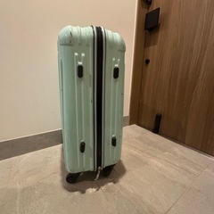 スーツケース　　ティファニーブルーの画像
