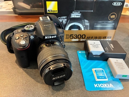 おまけ多数】Nikon D5300 AF-P 18-55 VR Kit 本体スマホ転送可能