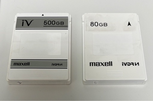 maxell iVDR-S 500GB 80GB カセットハードディスク (koizumi) 浦安の